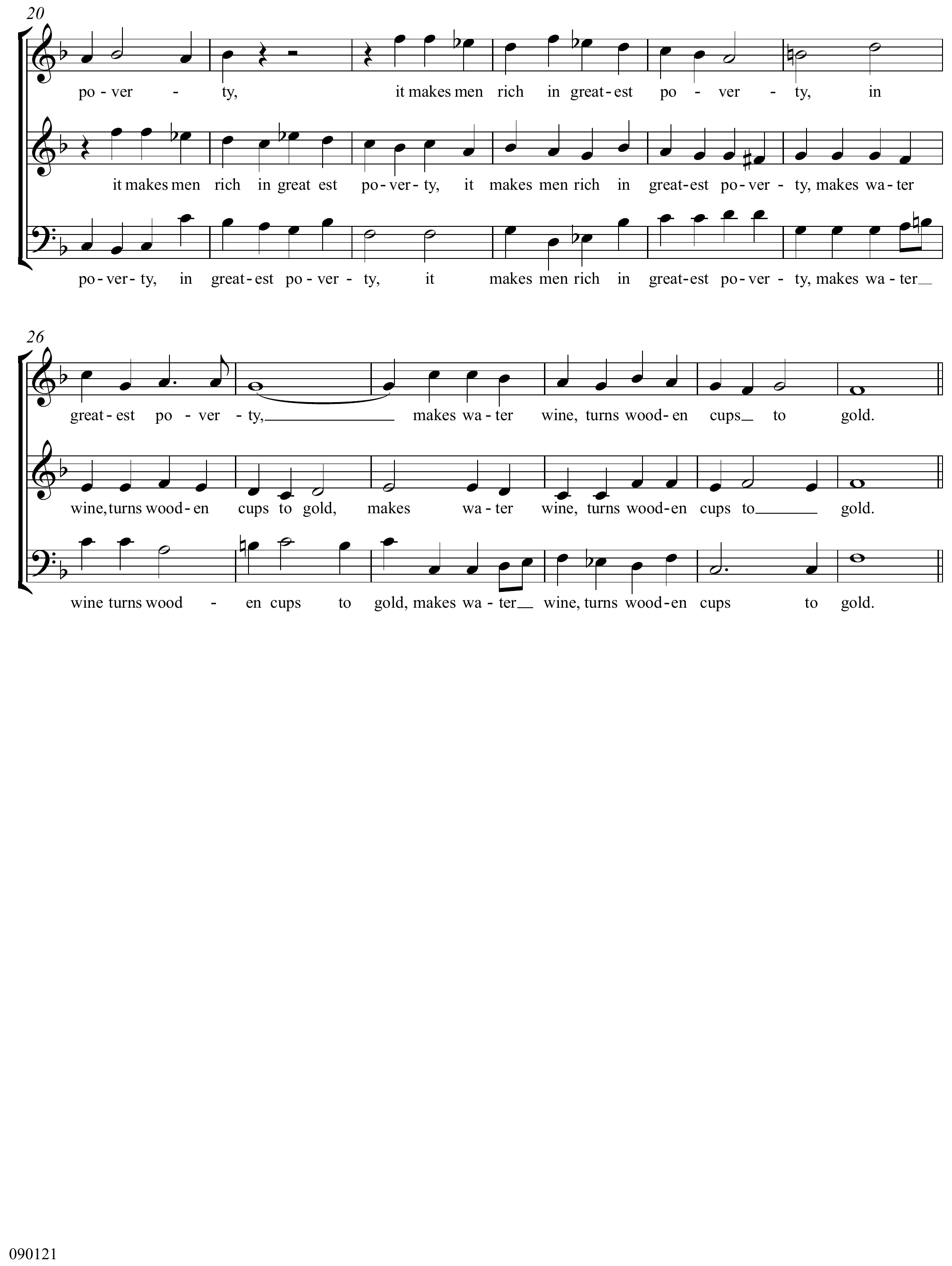 John Wilbye There is a jewel Altered score page 2