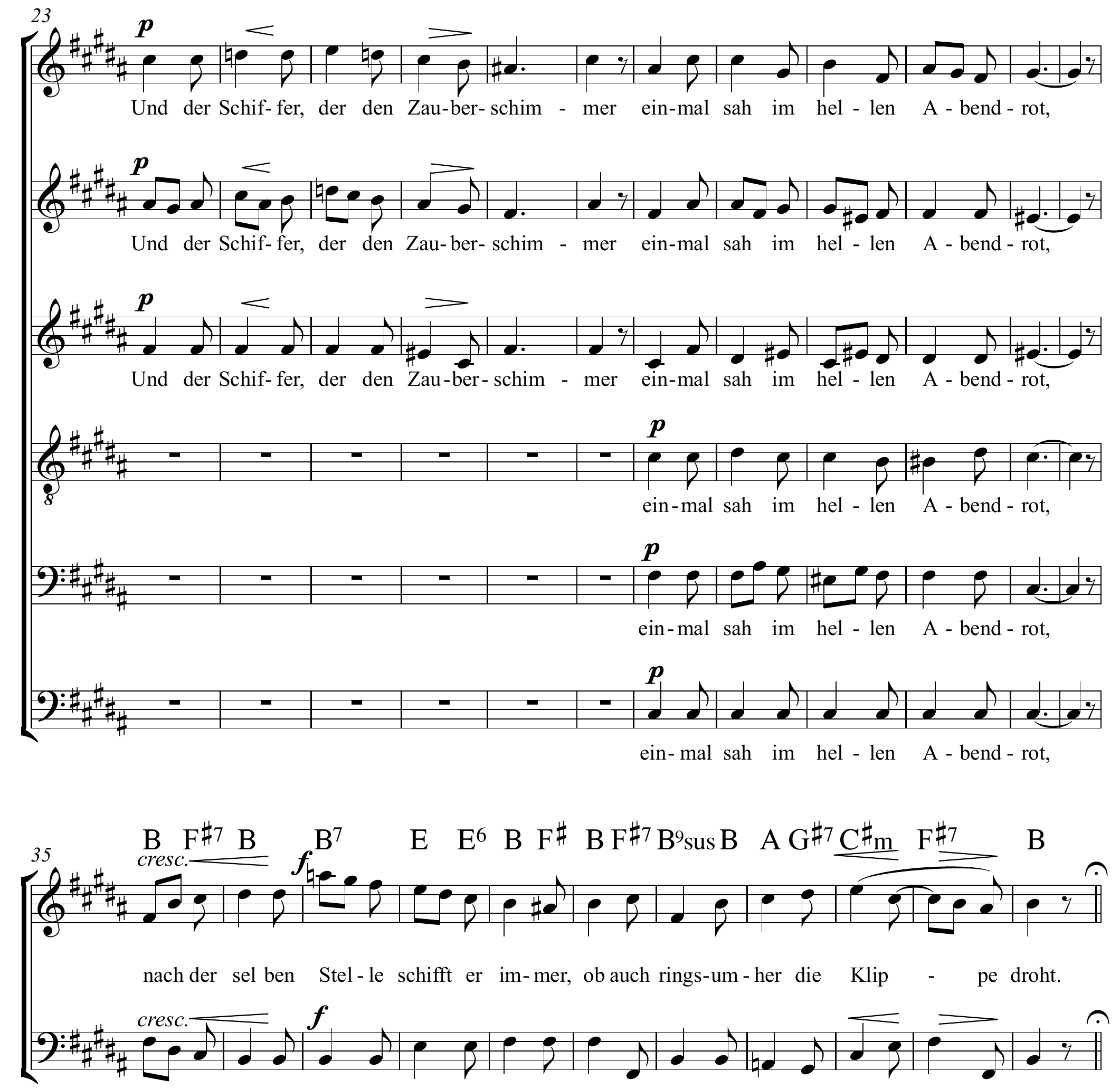 Johannes Brahms Vineta Altered score page 2