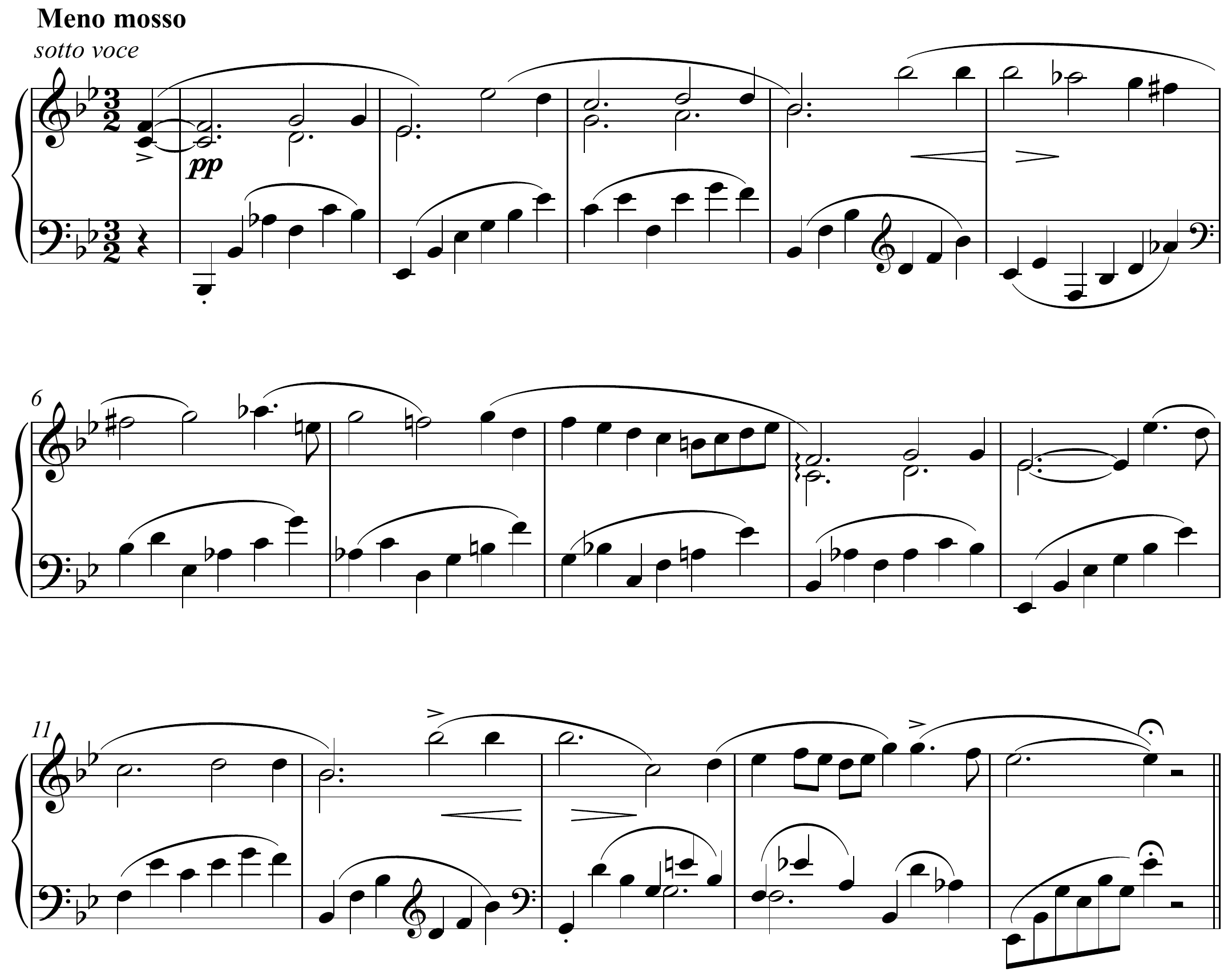 Frédéric Chopin Ballade in G Minor, Op. 23 Altered score page 1