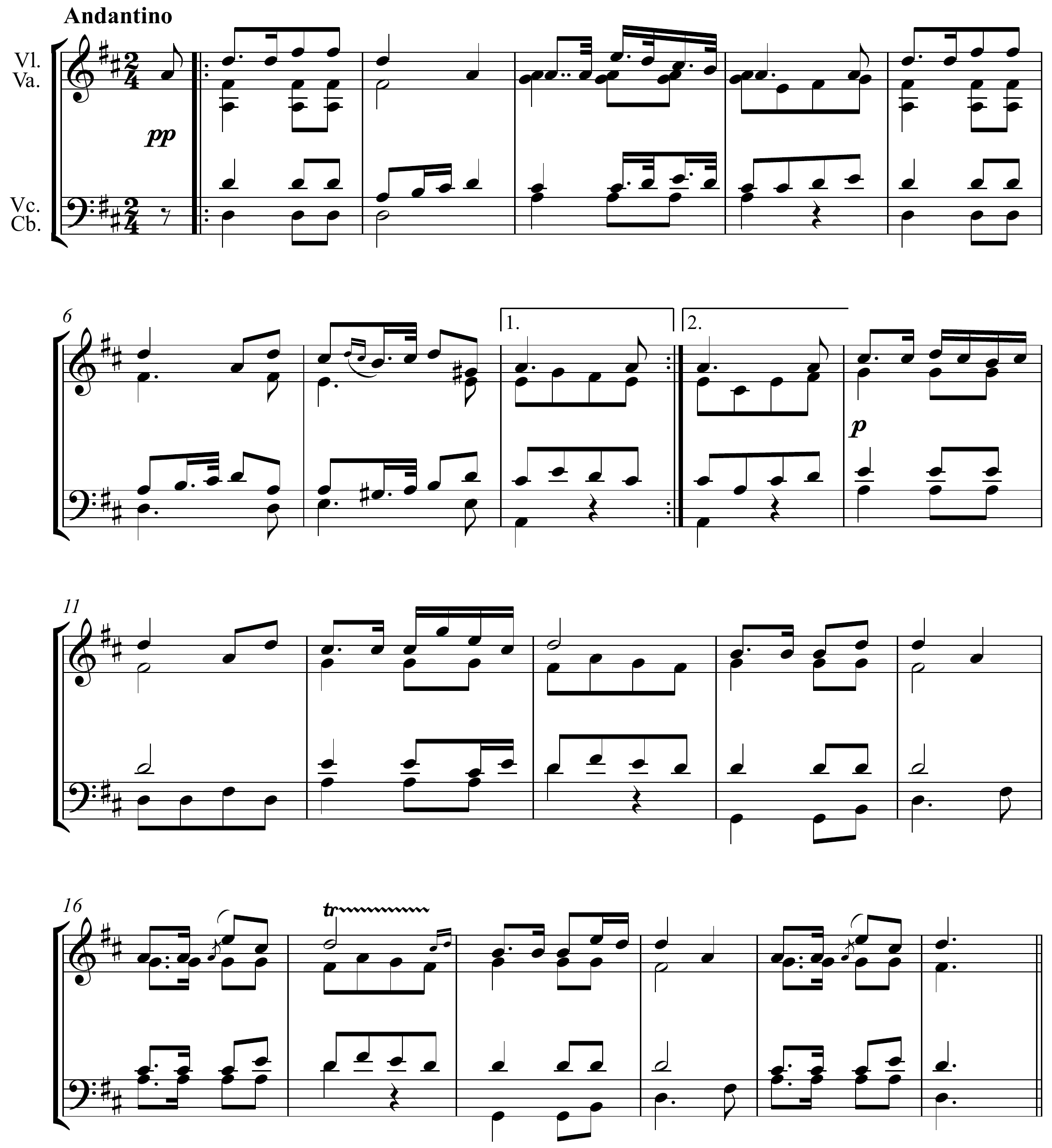 Franz Schubert Piano Quintet, D 667 Original score page 1