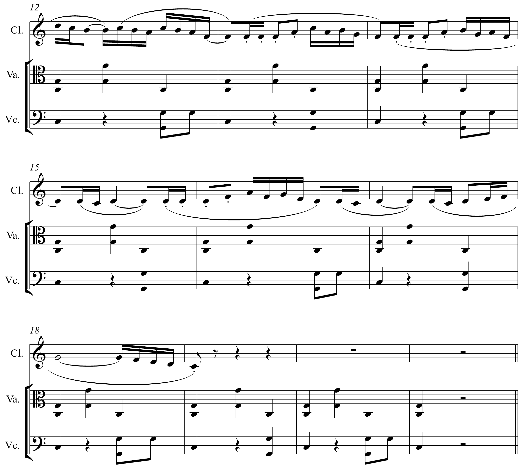 Maurice Ravel Bolero Original score page 2