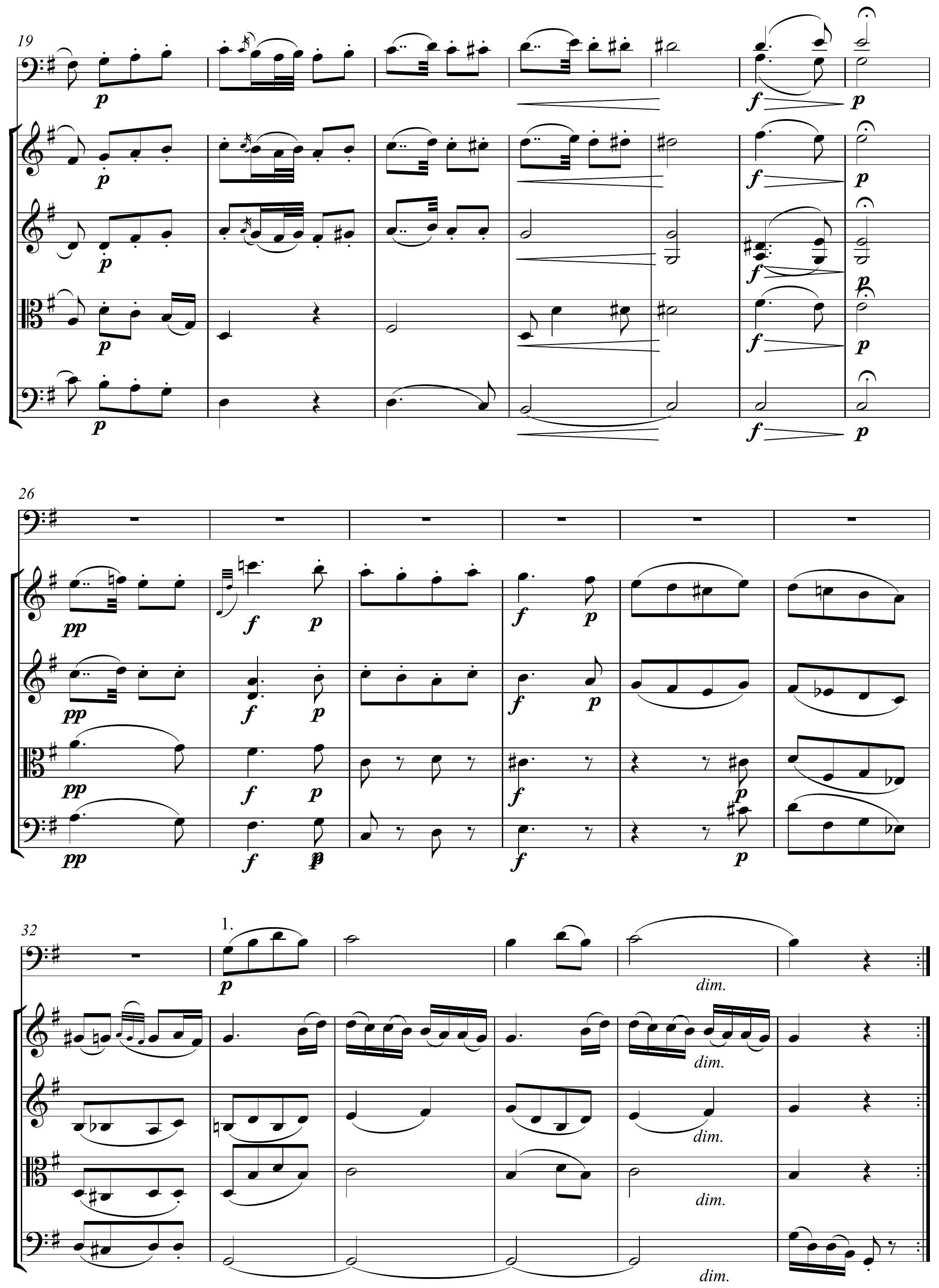 Joseph Haydn Symphony No. 104 (“London”) Original score page 2