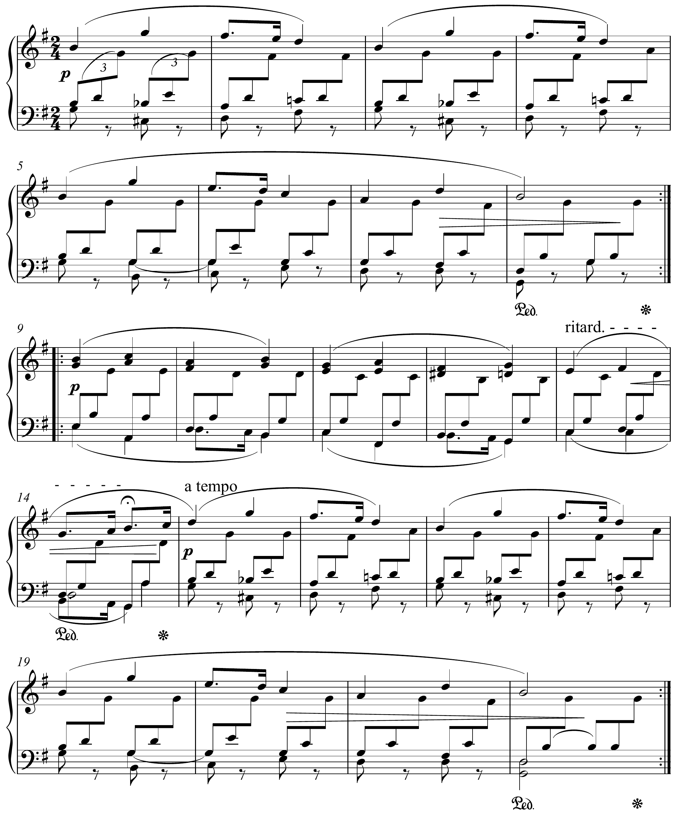 Robert Schumann Kinderszenen Op. 15 Original score page 1