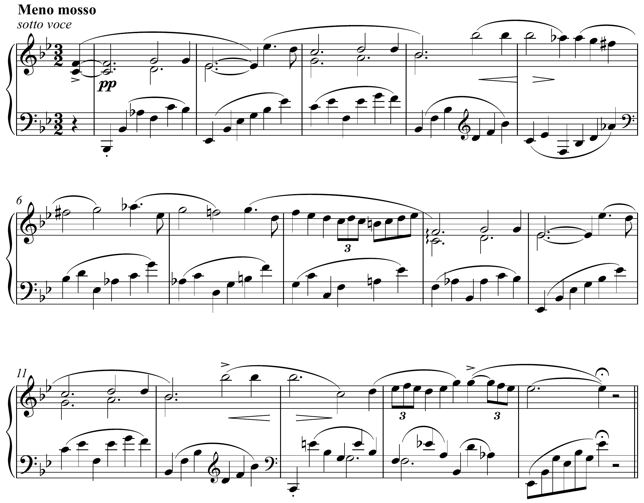 Frédéric Chopin Ballade in G Minor, Op. 23 Original score page 1